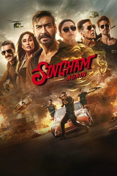 Singham Again (2024) PROPER WEB-DL [Hindi DD5.1] 4K 1080p 720p & 480p [x264/10Bit-HEVC] | Full Movie