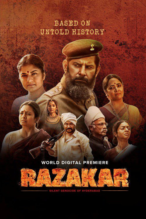 Razakar (2024) DS4K WEB-DL [Hindi (ORG DD2.0) & Telugu] 4K 1080p 720p & 480p Dual Audio [x264/HEVC] | Full Movie